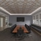 Ekena Millwork 29 78W x 29 78H x 38T Small Fowler Decorative Fretwork Wood Ceiling Panels, Wood Paint Grade CELW30X30X0375FLRMF - alternate 7